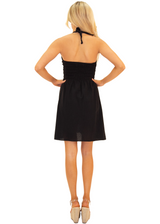 NW1264 - Black Cotton Dress