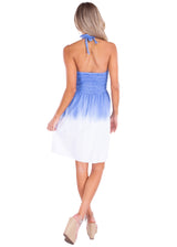 NW1264 - Ocean Blue Cotton Dress