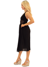 NW1273 - Black Cotton Dress