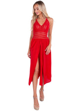NW1273 - Red Cotton Dress