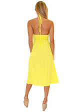 NW1273 - Yellow Cotton Dress