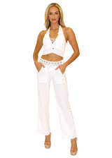 NW1275 - White Cotton Pants
