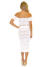 NW1281 - White Cotton Skirt
