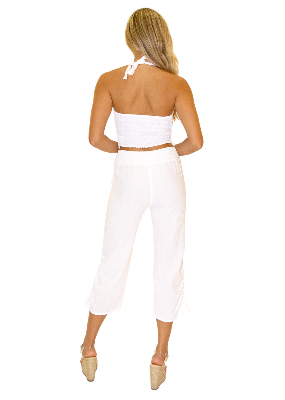 NW1283 - White Cotton Pants