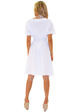 NW1286 - White Cotton Cover-Up