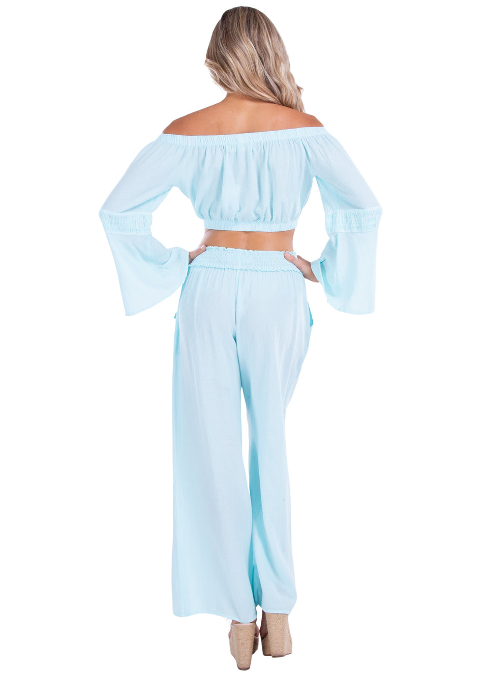 NW1379 - Baby Turquoise Cotton Pants