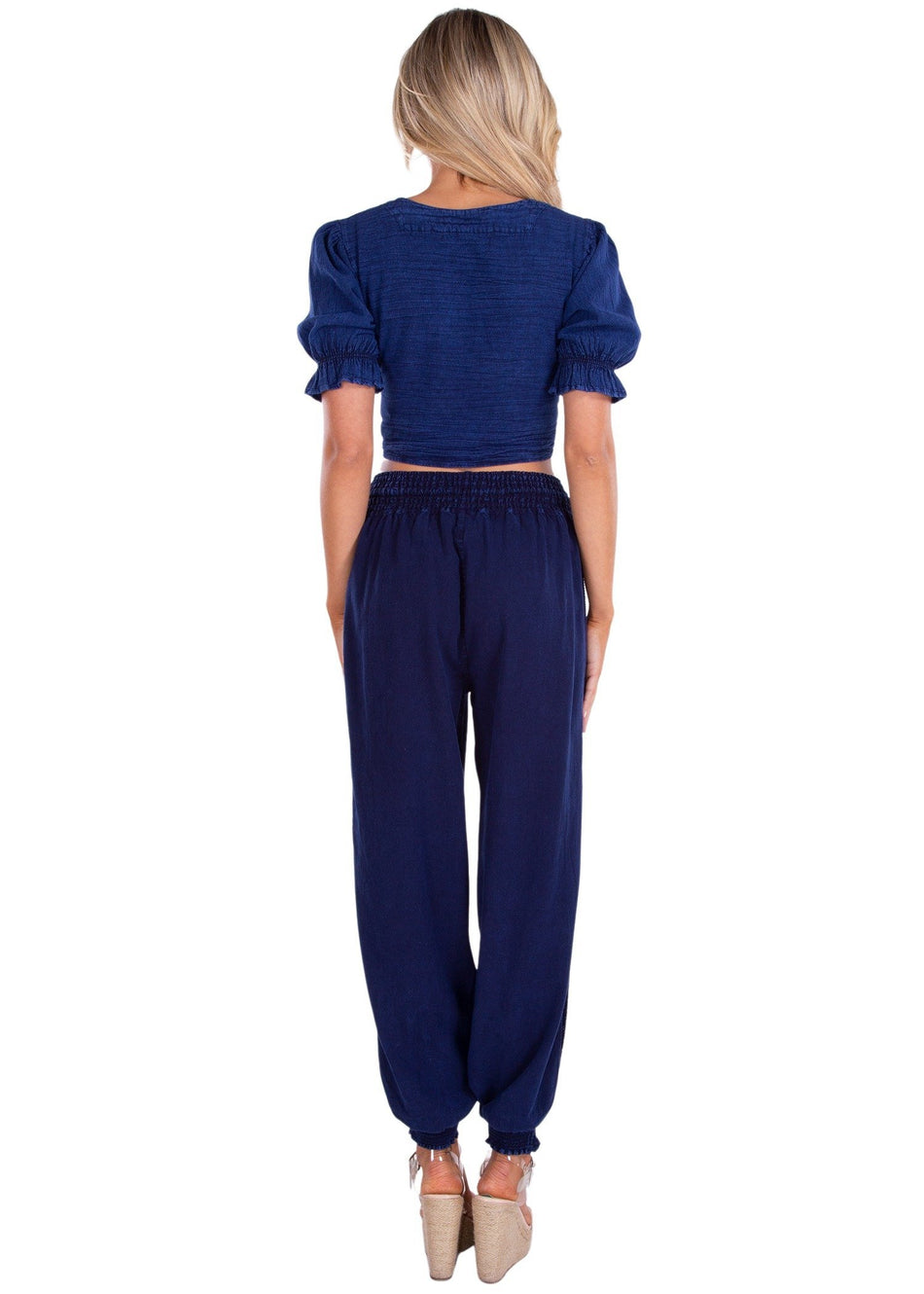 NW1326 - Navy Cotton Pants