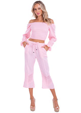 NW1274 - Baby Pink Cotton Pants