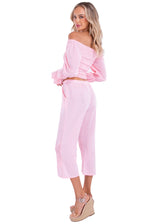 NW1274 - Baby Pink Cotton Pants
