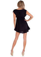 NW1373 - Black Cotton Dress
