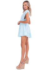 NW1373 - Baby Turquoise Cotton Dress