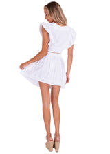 NW1423 - White Cotton Skirt
