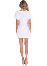 NW1419 - White Cotton Dress