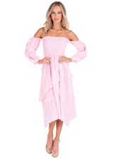 NW1427 - Baby Pink Cotton Dress