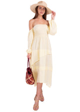 NW1427 - Baby Yellow Cotton Dress