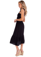 NW1428 - Black Cotton Dress