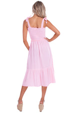 NW1428 - Baby Pink Cotton Dress