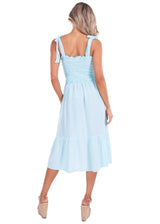 NW1428 - Baby Turquoise Cotton Dress