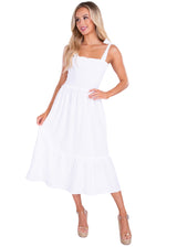 NW1428 - White Cotton Dress