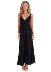 NW1430 - Black Cotton Dress