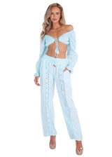 NW1175 - Baby Turquoise Cotton Pants