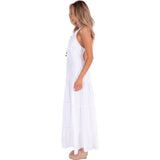 NW1505 - White Cotton Dress