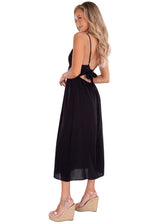 NW1520 - Black Cotton Dress