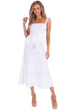 NW1474 - White Cotton Skirt