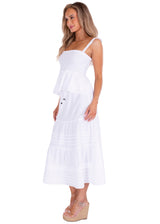 NW1474 - White Cotton Skirt