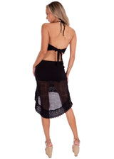 NW1057 - Black Cotton Skirt