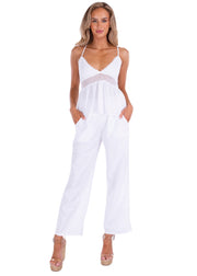 NW1563 - White Cotton Pants