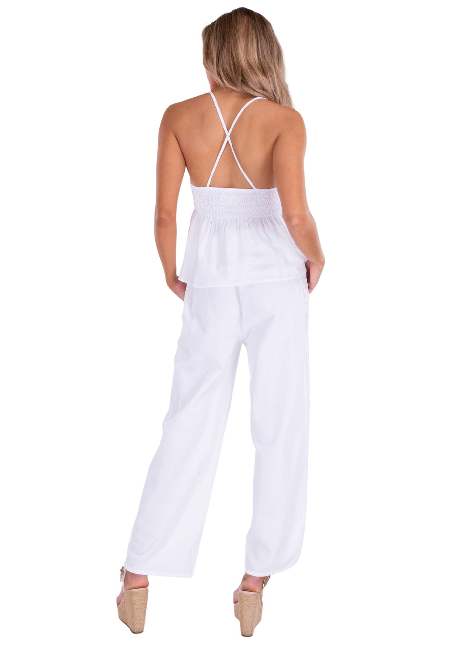 NW1563 - White Cotton Pants