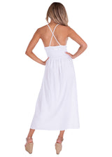 NW1552 - White Cotton Dress
