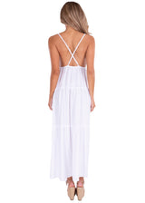 NW1566 - White Cotton Dress