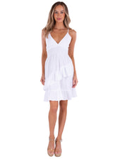 NW1595 - White Cotton Dress